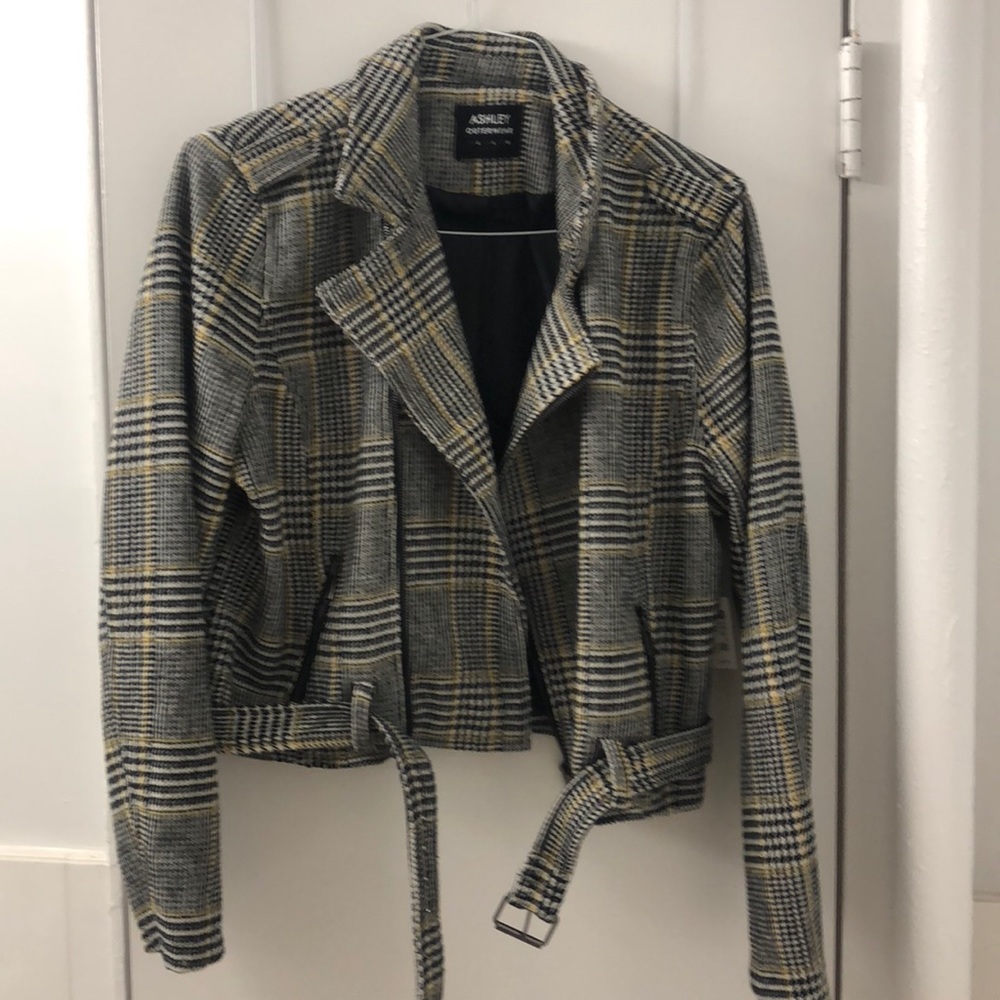 Charlotte Russe Plaid Fashion Jacket NWT!